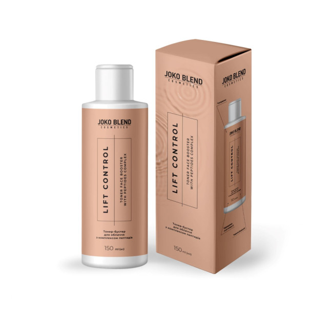 Тонер-бустер для лица с комплексом пептидов Lift Control Joko Blend 150 мл, фото 1